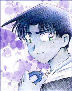 Heiji with omamori