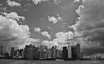 NYC Skyline BW Wallpaper