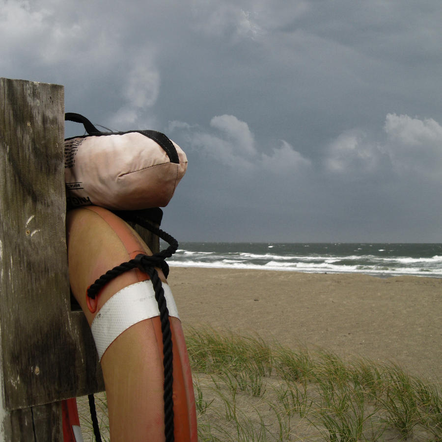 Storm over bald head