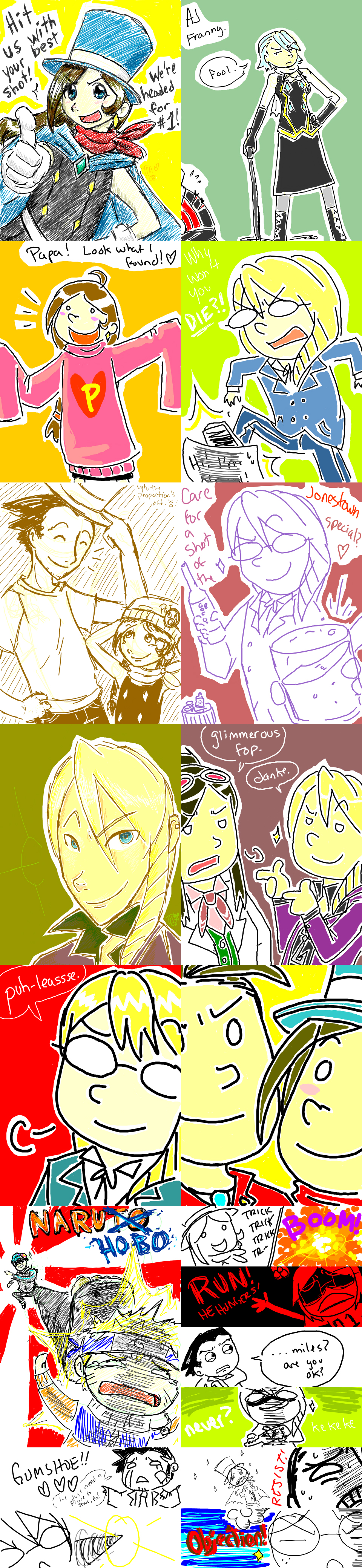 Apollo Justice- Tegaki Dump 1