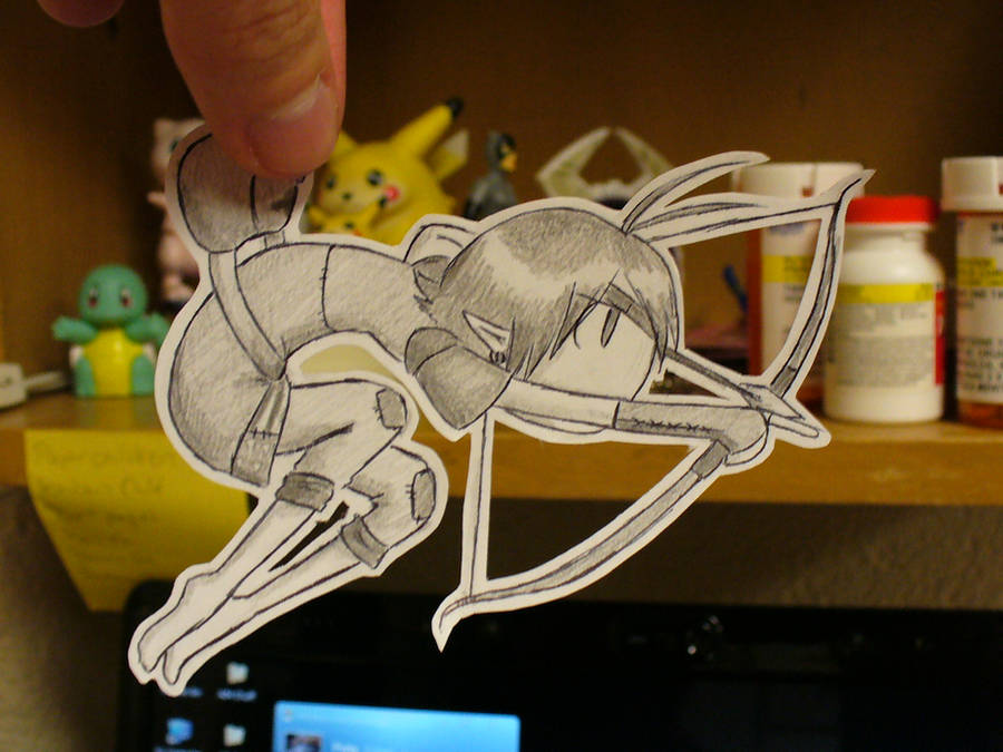 Paper Cricket by pettyartist