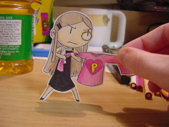 Paper Bernadette by pettyartist