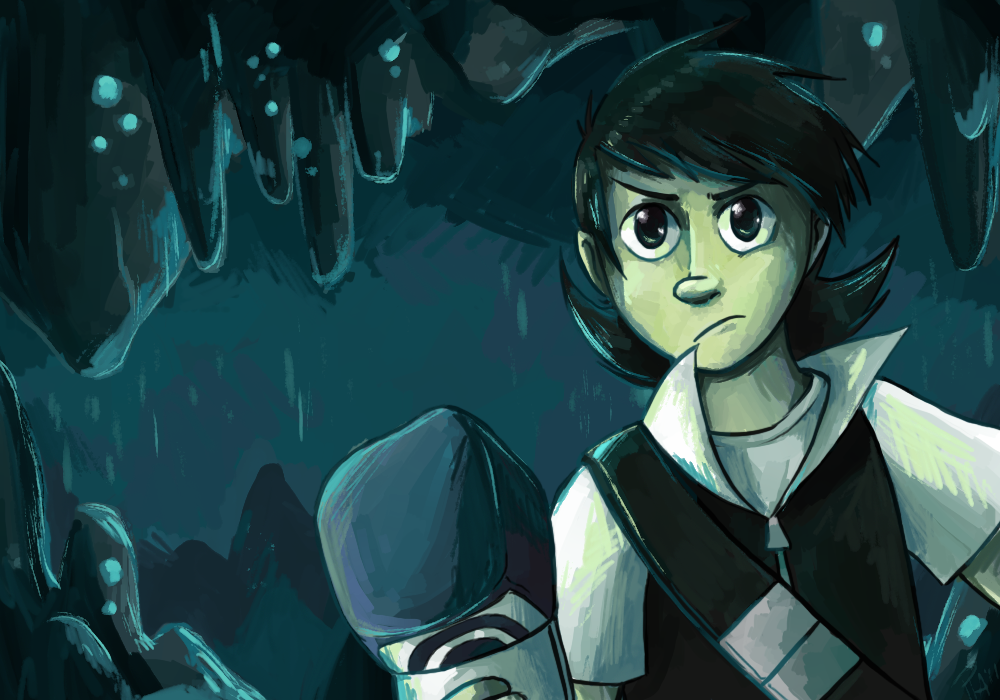 Cerulean Cave by pettyartist on DeviantArt