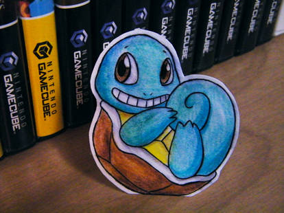 Paper Squirtle