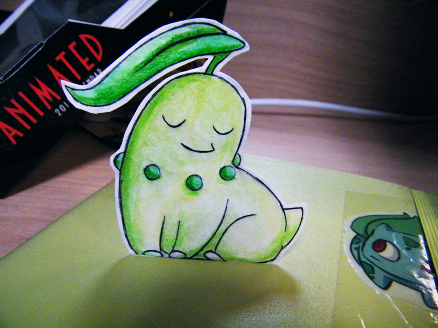 Paper Chikorita