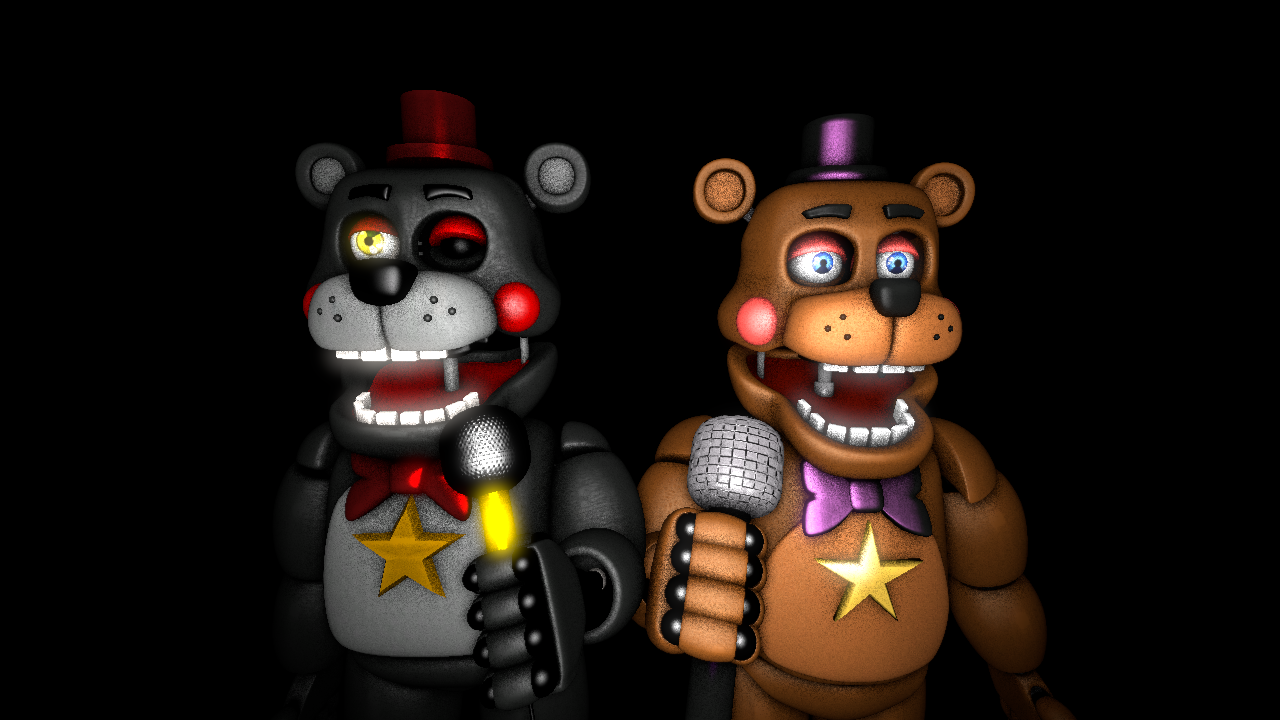 Rockstar Freddy/Lefty - FNaF 6 by ScooperExeBR on DeviantArt