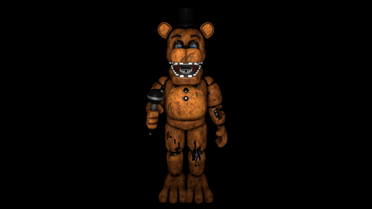 Withered Freddy Full Body - five nights at freddys 2 post - Imgur