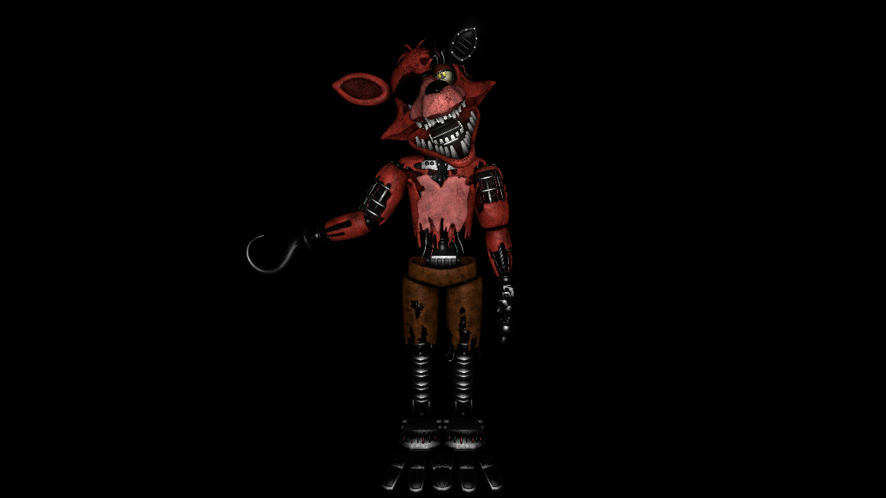 Fnaf 2 Withered Foxy png by Y-MMDere on DeviantArt