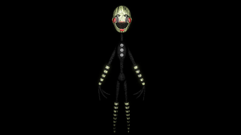 SFM: Phantom Puppet Full Body (FNaF 3) by TronicCRASH on DeviantArt