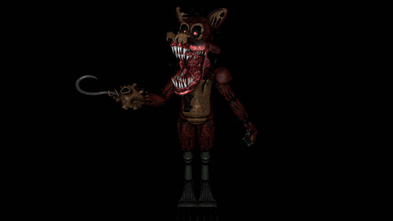 SFM: Withered Foxy (transparent) by TronicCRASH on DeviantArt