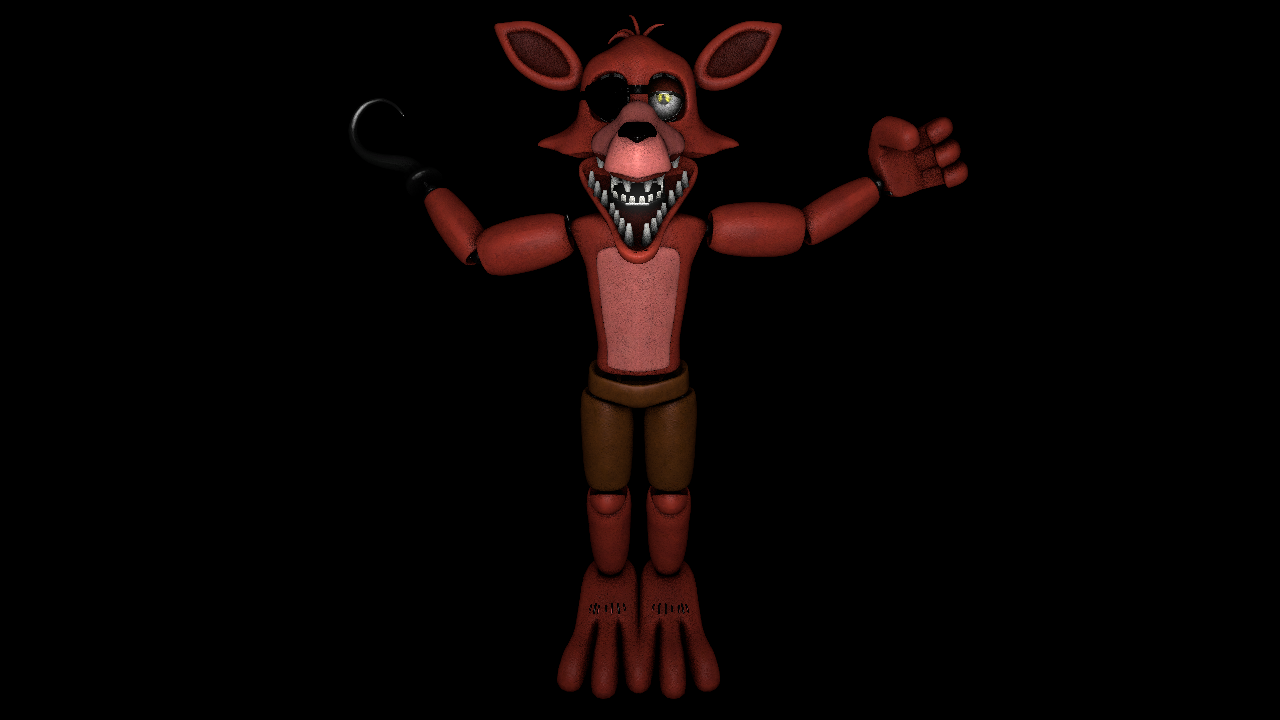 Unwithered Foxy Jumpscare by GameIAN361 on DeviantArt