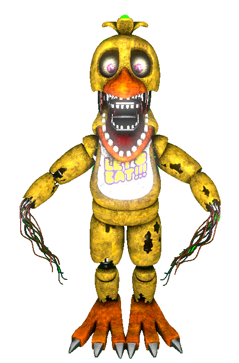 SFM: Withered Chica (transparent) by TronicCRASH on DeviantArt