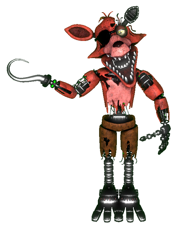 Withered Foxy Thank You Render transparent background PNG clipart