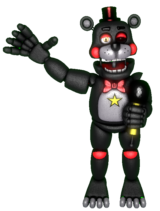 SFM: Shadow Freddy Full Body (FNaF 2) by TronicCRASH on DeviantArt