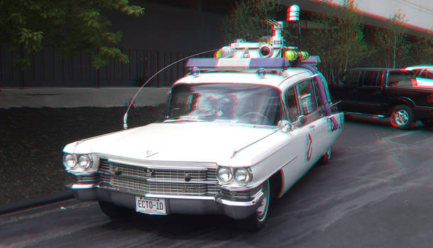 Ecto 1 Anaglyph 3D