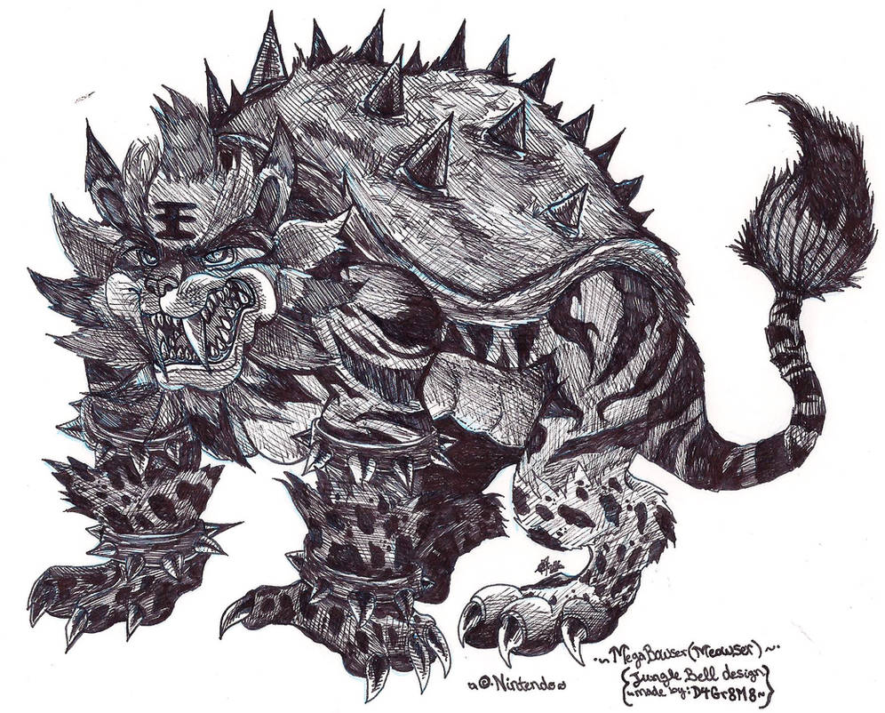 Fanart Mega Meowser Jungle Bell Edition By PrideAlchemist7 On fanart-mega-meowser-jungle-bell-edition-by-pridealchemist7-on