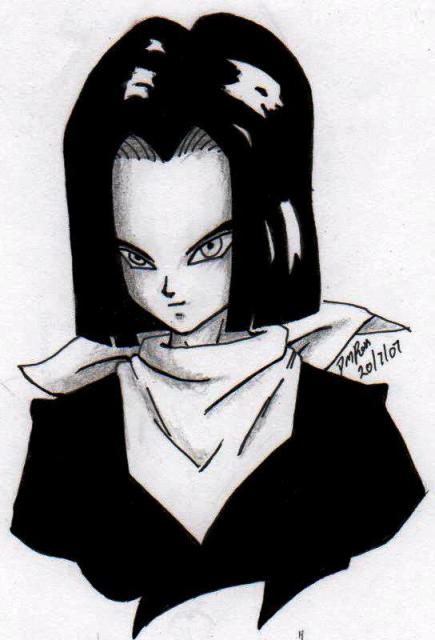 Portrait of an Android by Kyokyogirl