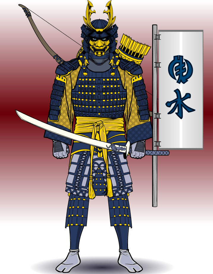 BLUE SAMURAI - updated by SteelGeneral2 on DeviantArt