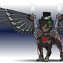 Steampunk Pegasus-Rottweiler - The Sketching Hour