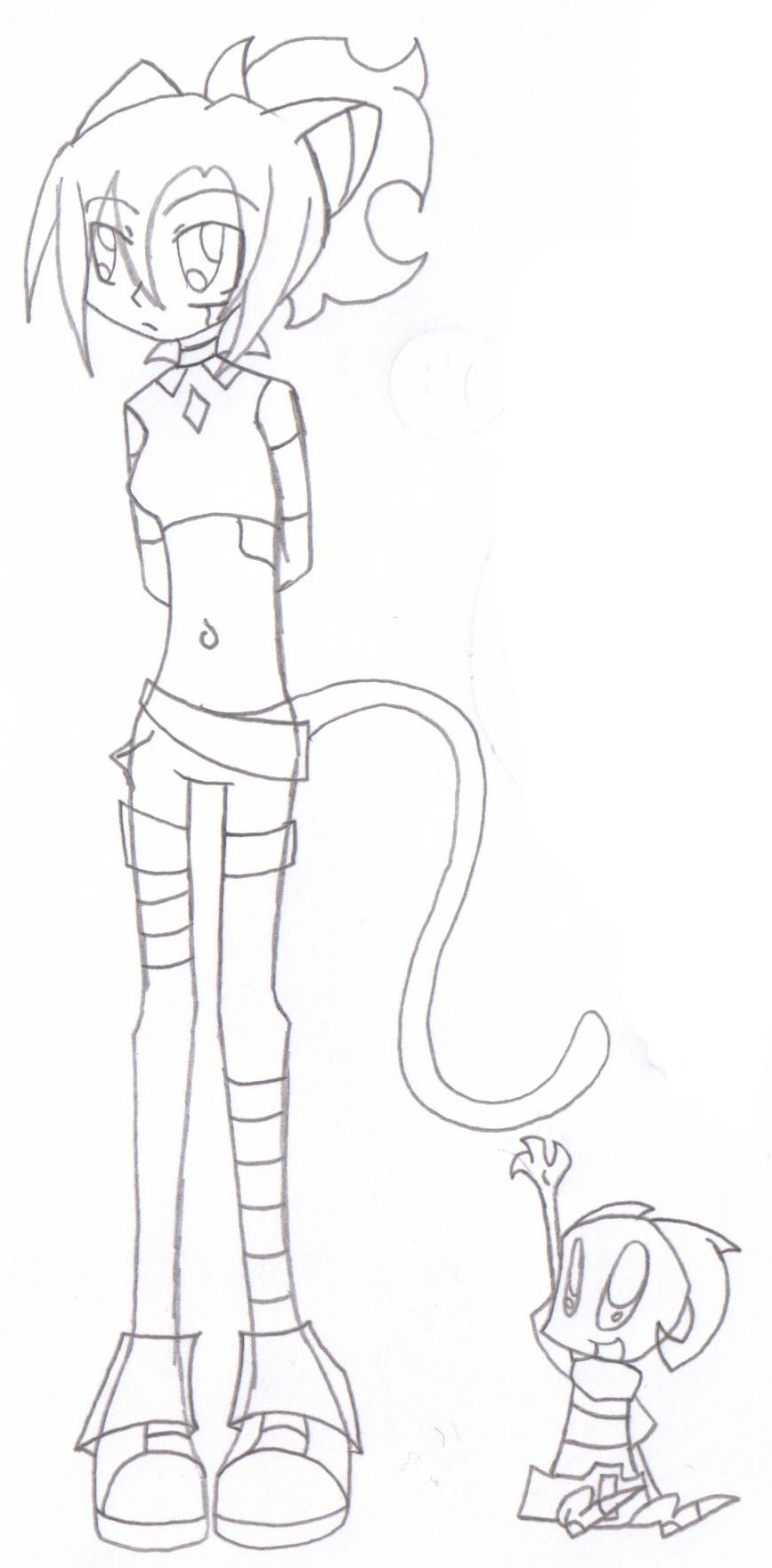 Sketch: Kitty Tail