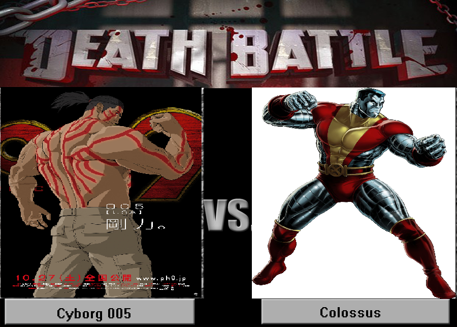 Death Battle Suggestion Cyborg 005 Vs Colossus By Lordchaosx On Deviantart Death Battle Suggestion Cyborg 005 Vs Colossus By Lordchaosx On Deviantart
