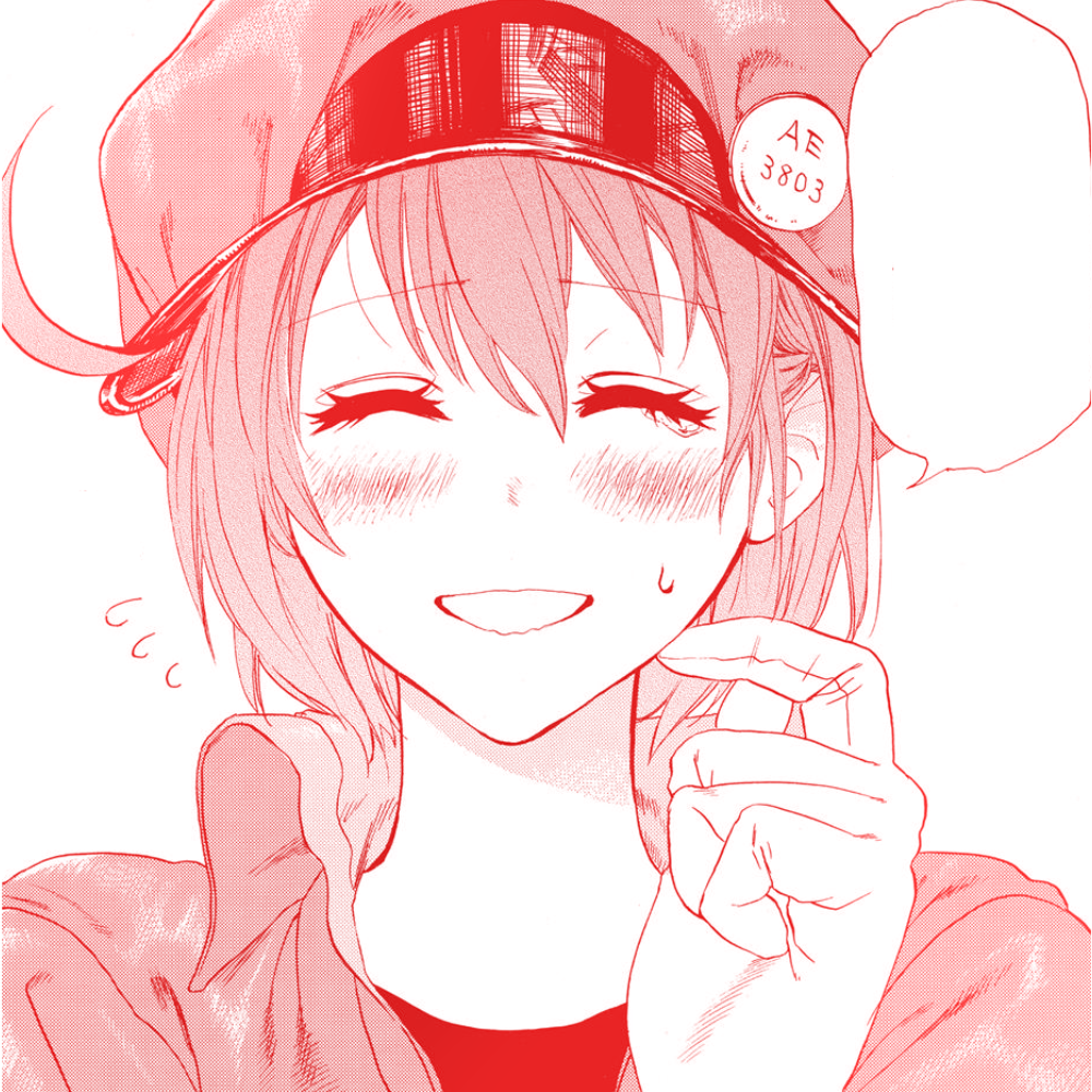⎆┊AE3803 Red Blood Cell ⎙  Anime, Anime icons, Anime characters