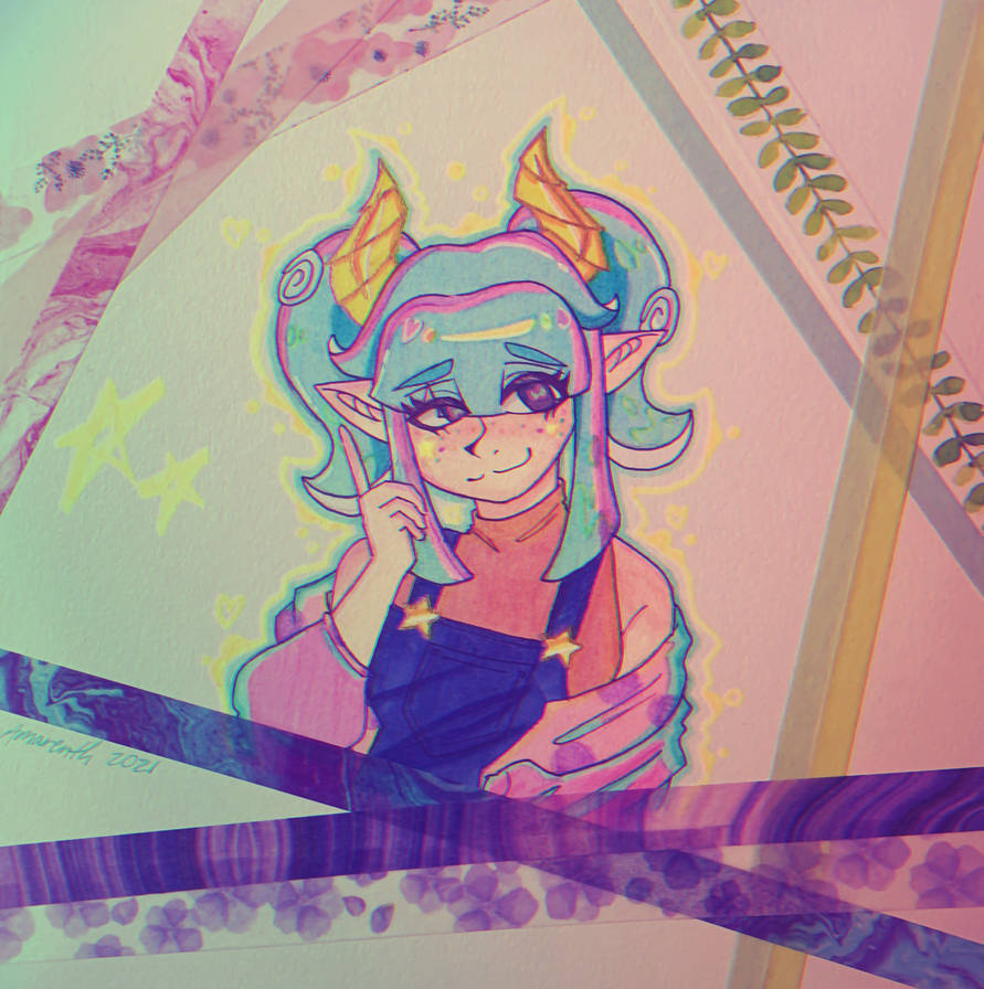 Hackerling fanart by NeriumAmarenth on DeviantArt