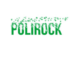 Polirock: leaf degraded / degradado de hoja