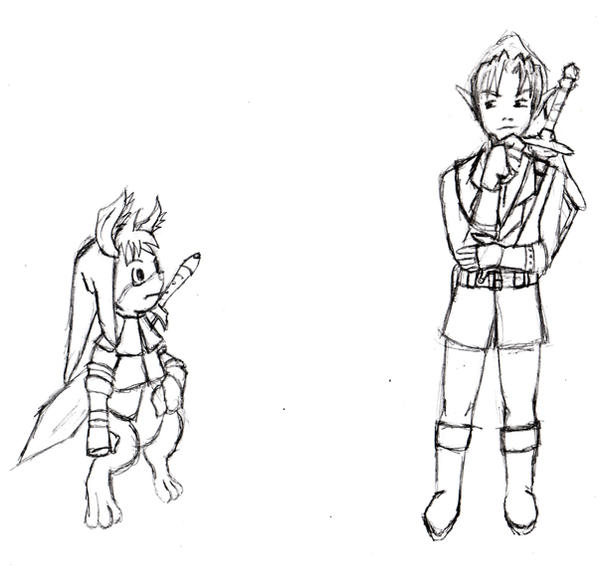 Link and Cornelius by kdjfkajd on DeviantArt