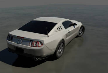 Mustang Boss 302 white