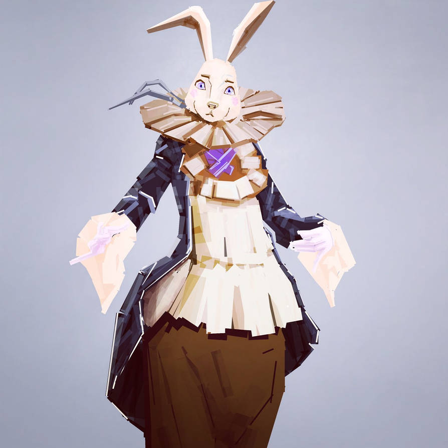 White Rabbit Oc White rabbit from Alice in Wonderland by alkhimik on DeviantArt
