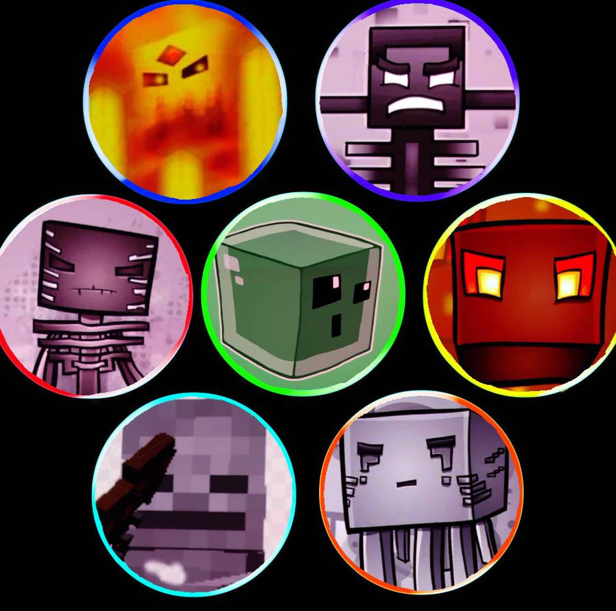 Minecraft Mobs By Aidiarrabiata On DeviantArt