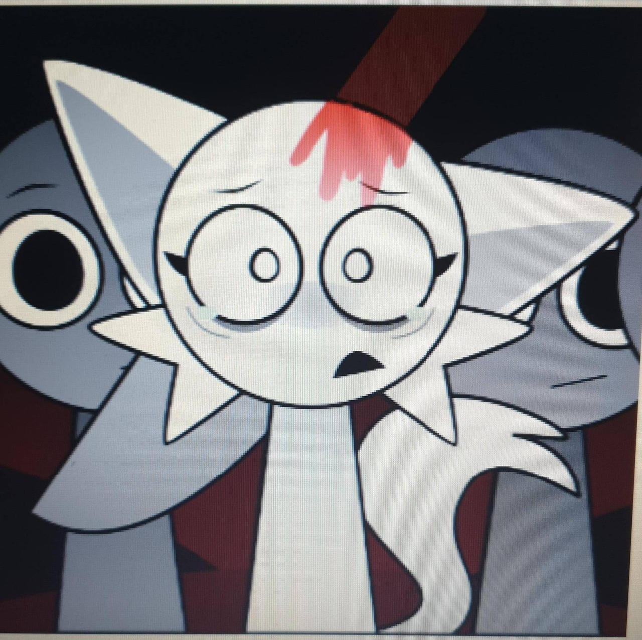 Swapped Fox Wenda Frowny Fox Monster Swapped Phase 4 by aidiarrabiata on DeviantArt