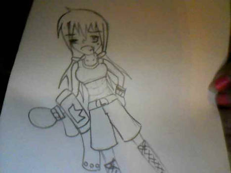 female boxer attempt: Request by ~RetroAnimeFreak