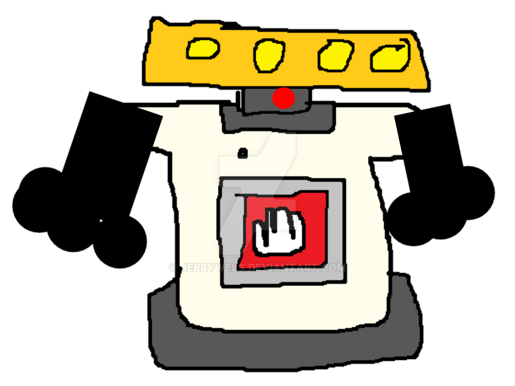 GUARD E Random OC WALL E Character By JerryWels On DeviantArt