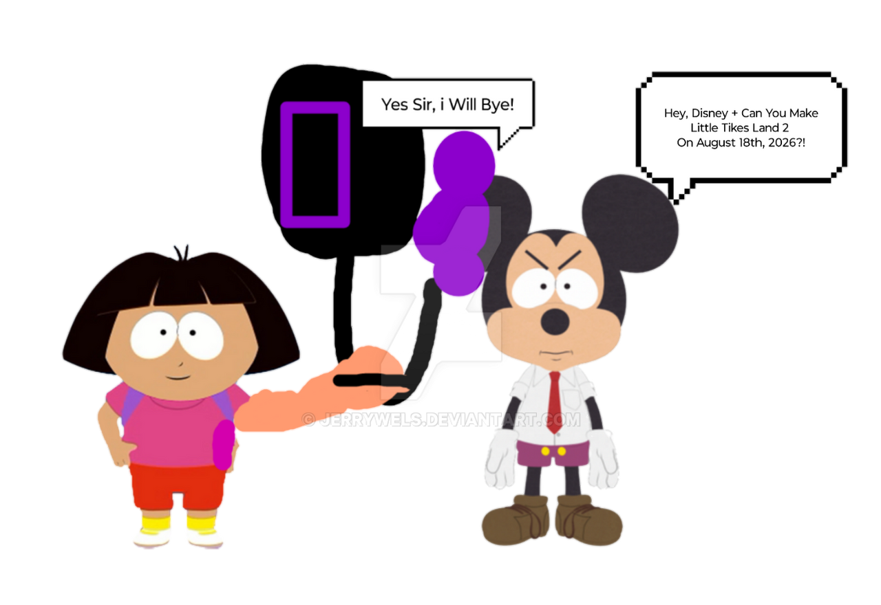 South Park Mickey Mouse Call's Disney Plus! (#1) by JerryWels on DeviantArt