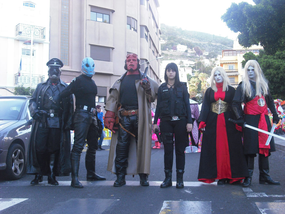 Hellboy Cosplay group