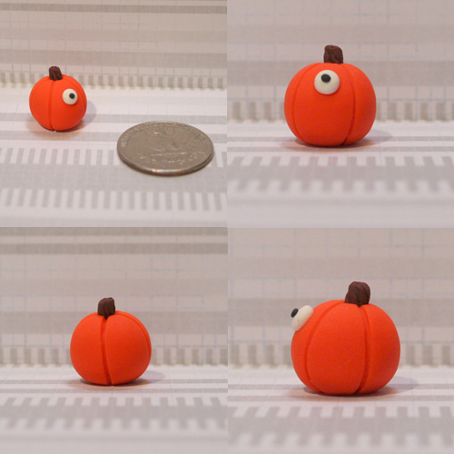 Mini Pumpkin Timid Monster