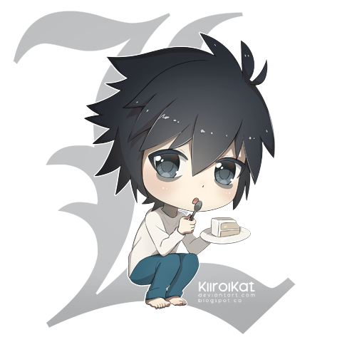 Chibi Ryuzaki/L - Death Note by KiriaEternaLove on DeviantArt