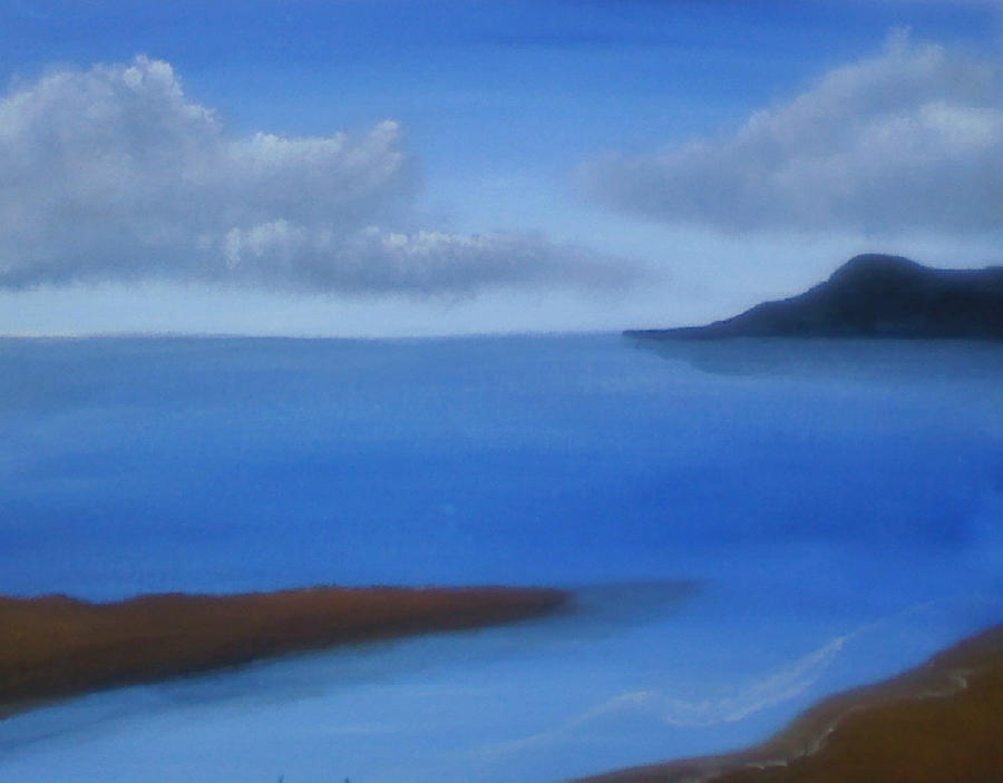 landscape painting - water by tC-6 on DeviantArt