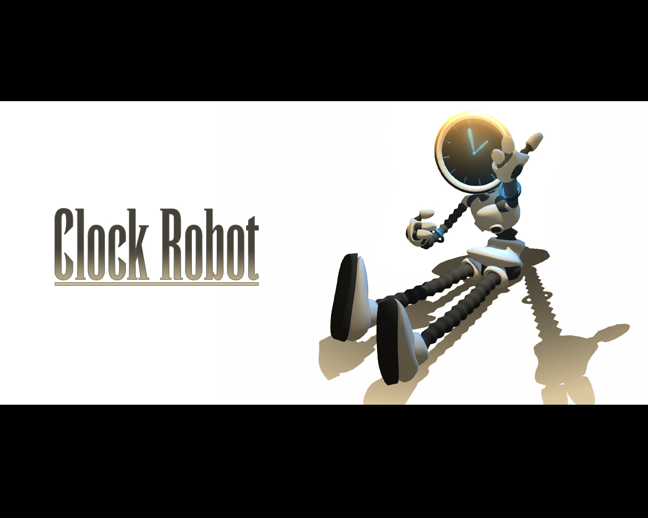 Clock Robo Wallpaper