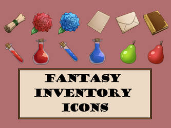 Sprite Pack - Fantasy Inventory Icons