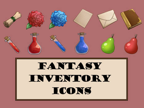 Sprite Pack - Fantasy Inventory Icons