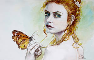 The Butterfly And The Girl