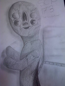 SCP-173 Hand drawn