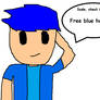 ROBLOX: Free Blue Hair