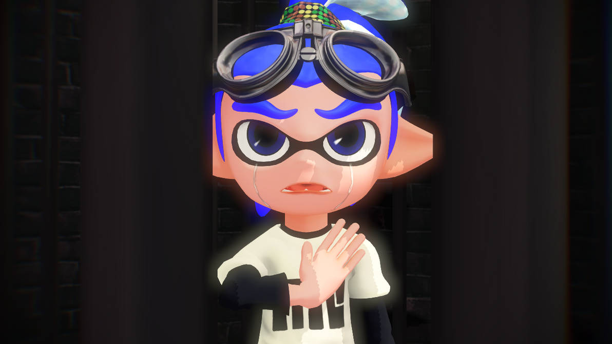 (MMD: Splatoon) A Trapped Inkling by BlueRoseHilbert on DeviantArt