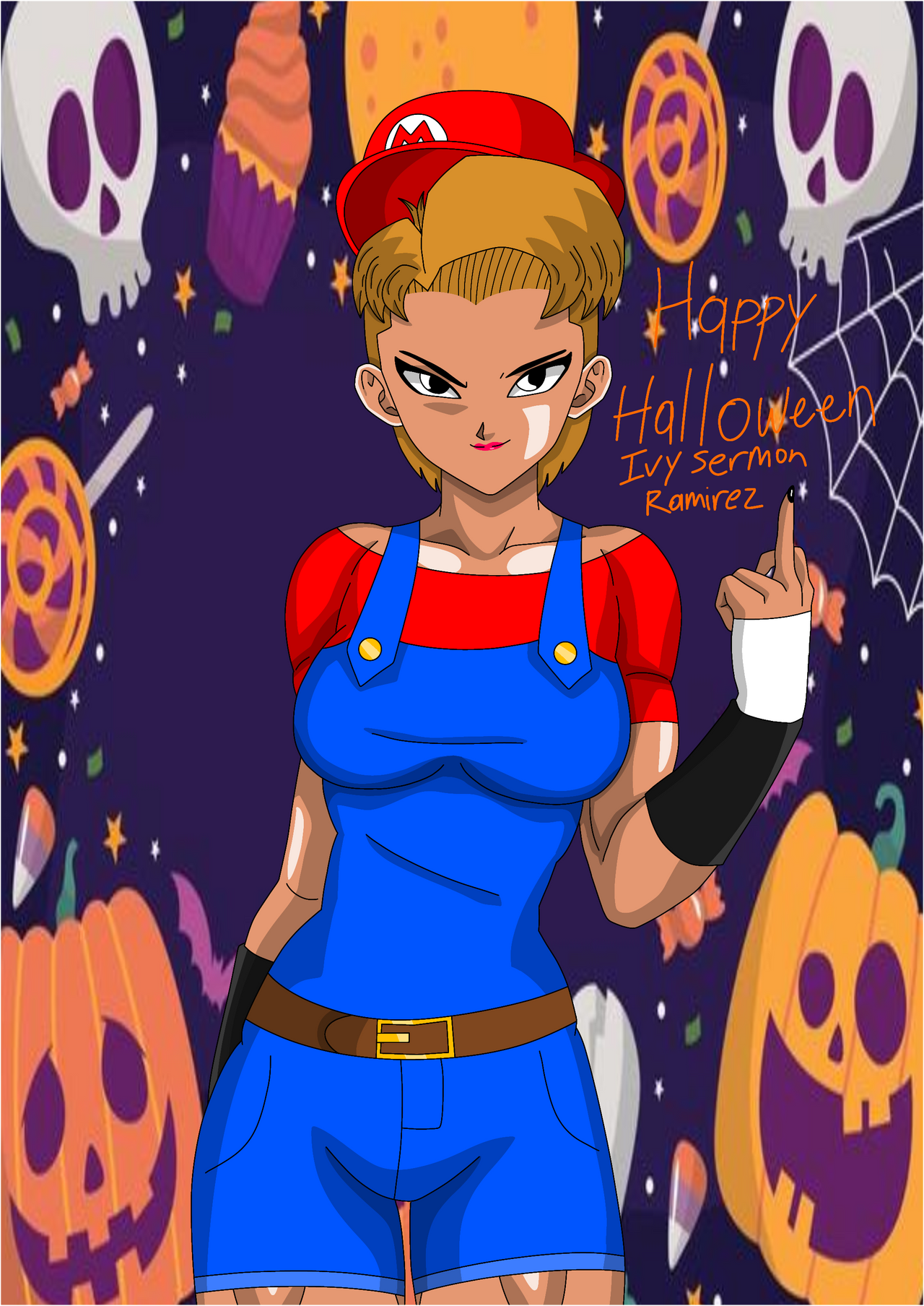 Happy Halloween Ivy Sermon Ramirez