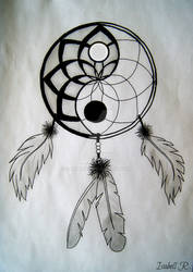 Yin Yang Dreamcatcher