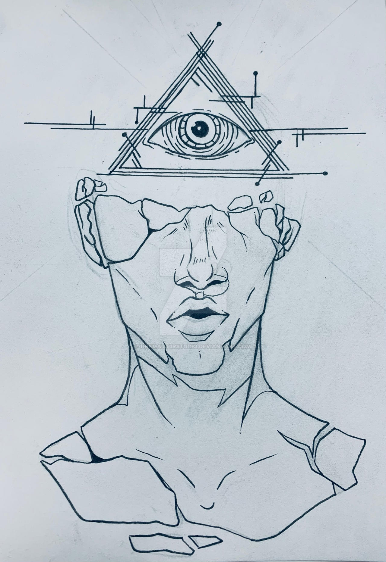 Cybernetic All Seeing Eye Tattoo Design by drkmatt3rstudio on ...